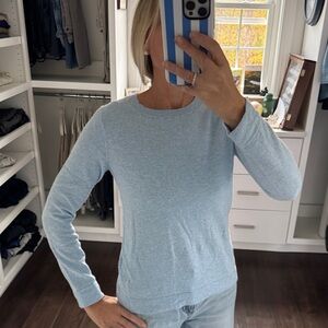 J Crew Factory Light Blue Women's Teddie Sweater S